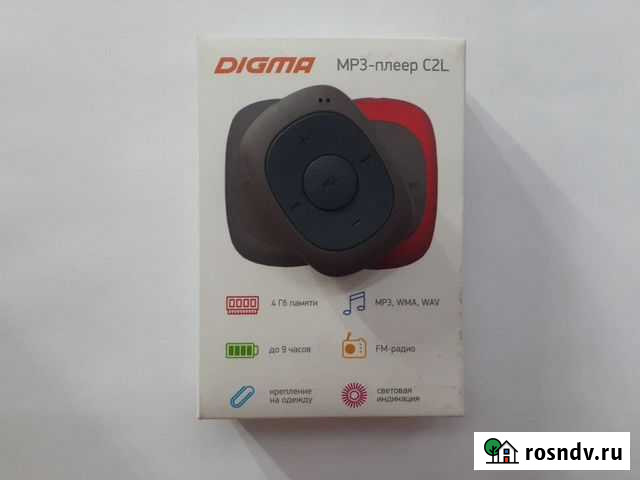 Плеер Digma C2L - 4Gb Grey Улан-Удэ - изображение 1