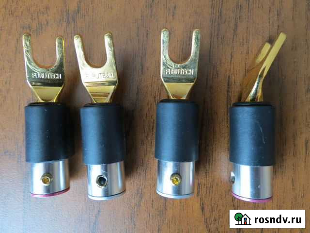 Коннекторы к акустическому кабелю (банан&лопатка) Петропавловск-Камчатский - изображение 1