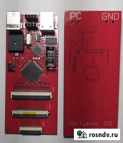 Программатор Тестер клав Vertyanov JIG VER 3.3 Москва - изображение 1