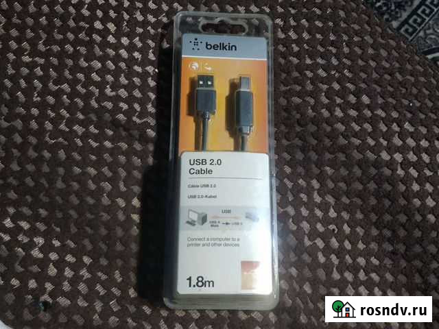 USB провод belkin для принтера Нартан - изображение 1