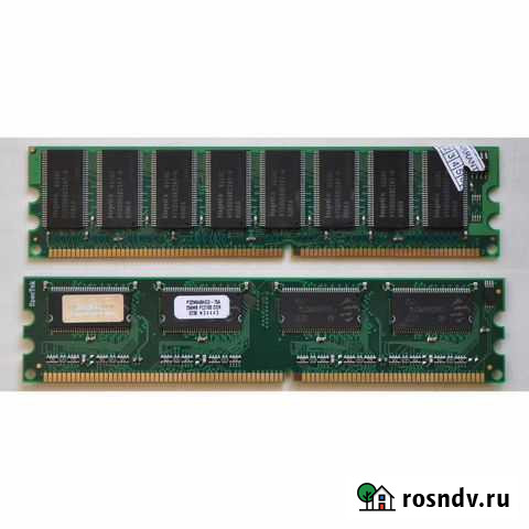 Винтажная Оперативная Память (2 плашки по 256 Mb) Московский - изображение 1