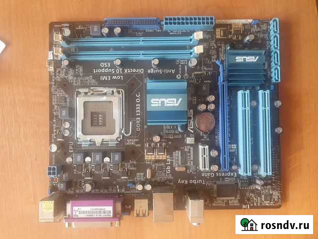 Материнская плата Asus p5g41t-mlx Чита - изображение 1