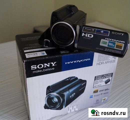 Видеокамера Sony HDR-XR150 на 120Гб FullHD Уфа - изображение 1