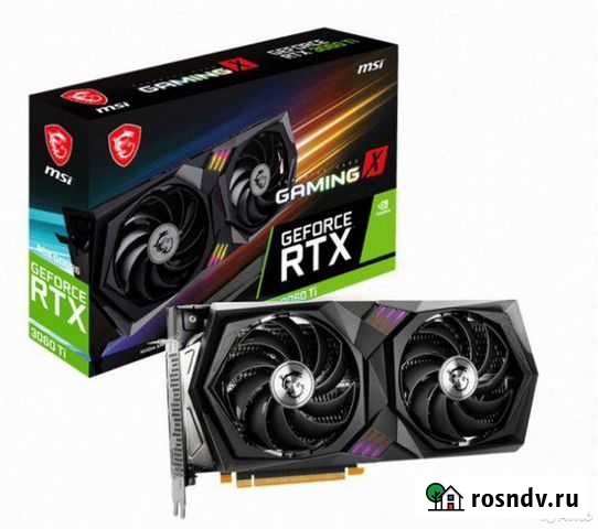 GeForce RTX MSI 3060 ti gaming X 8G LHR Кострома - изображение 1