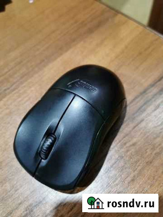 Беспроводная мышь Genius NS-6000 Black USB Знамя Октября - изображение 1