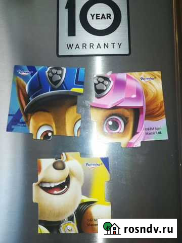 Магнитики растишка патруль Рузаевка - изображение 1