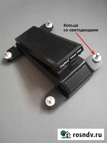 Midi педаль с 4 кнопками и светокольцами Уфа - изображение 1