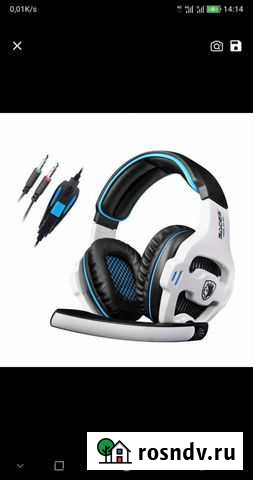 Наушники игровые 3,5джек sades Пенза - изображение 1