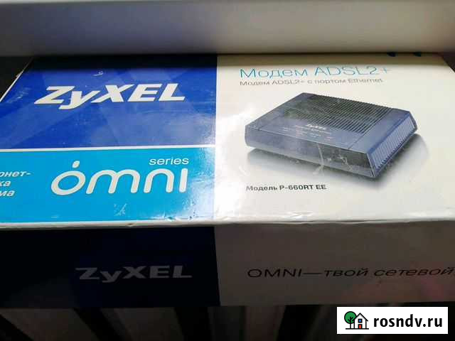 Zyxel модем adsl2+ с портом ethernet, модель P-660 Белгород - изображение 1