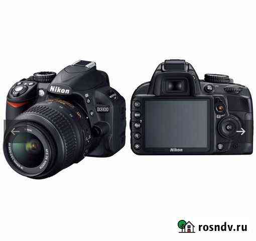 Зеркальный фотоаппарат nikon D3100 Кущевская