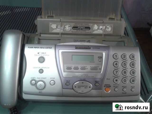 Телефон факс Panasonic KX-FC243RU Юрьевец - изображение 1