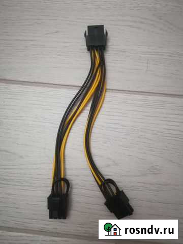 Переходник 8 pin на 2 по 8 pin (6+2) Курск - изображение 1