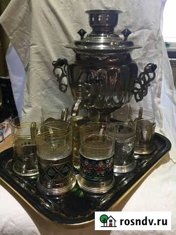 Сервиз с самоваром Усть-Абакан - изображение 1