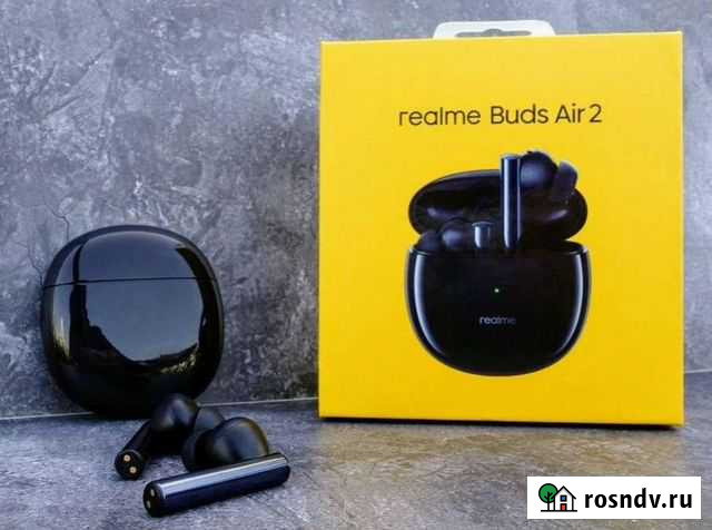 Наушники Realme Buds Air 2 (новые) Гиагинская - изображение 1