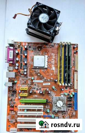 Мат. плата Foxconn WinFast NF4K8AC+допы Тверь - изображение 1