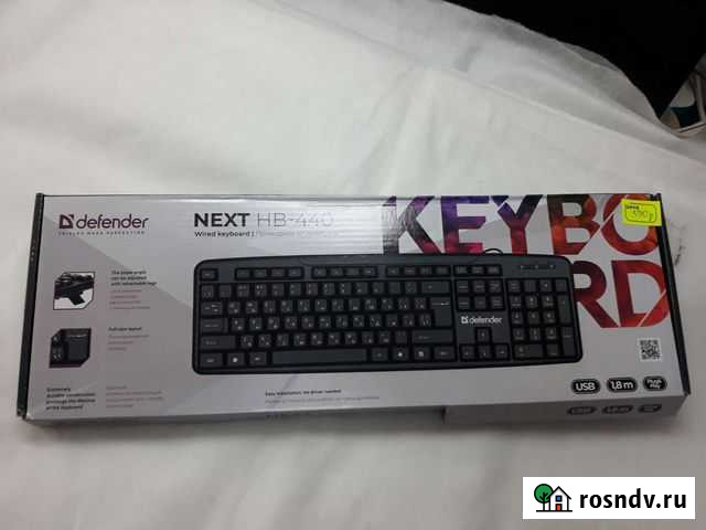 Клавиатура новая Defender Next 440 Кумертау - изображение 1