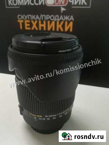 Sigma Canon 18-250 mm Объектив 1:3.5-6.3 HSM Челябинск - изображение 1
