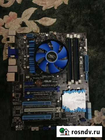 Материнская плата с процессором и памятью Махачкала - изображение 1