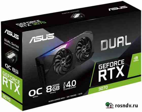 Видеокарта asus RTX 3070 не LHR rev 1.0 Ростов-на-Дону
