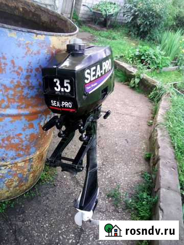 Продам мотор Sea Pro 3,5 и лодку Flink 290 Псков - изображение 1