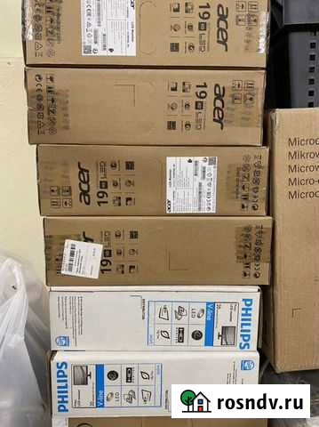 Мониторы новые 19,5 и бу несколько Тверь - изображение 1