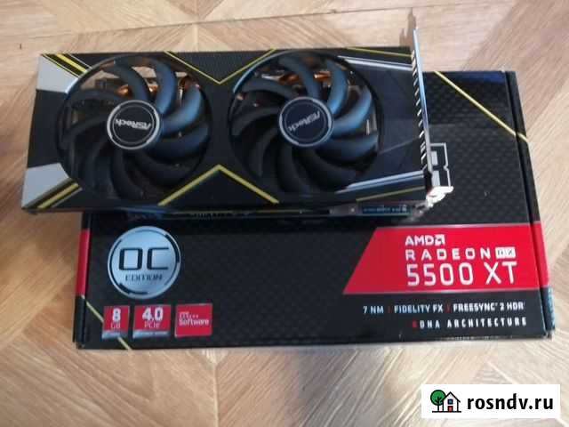 Видеокарта Rx5500xt 8gb Чита - изображение 1