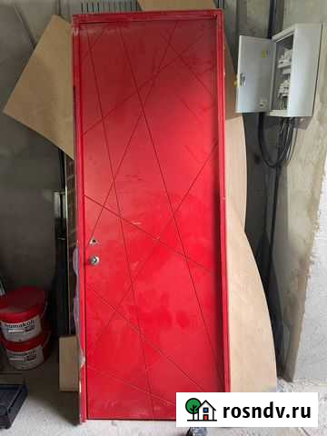 Межкомнатные двери с коробкой бу, красные Оренбург - изображение 1