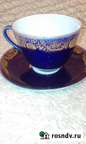 Винтажная посуда.Кобальт.лфз.80-е Кириши - изображение 1