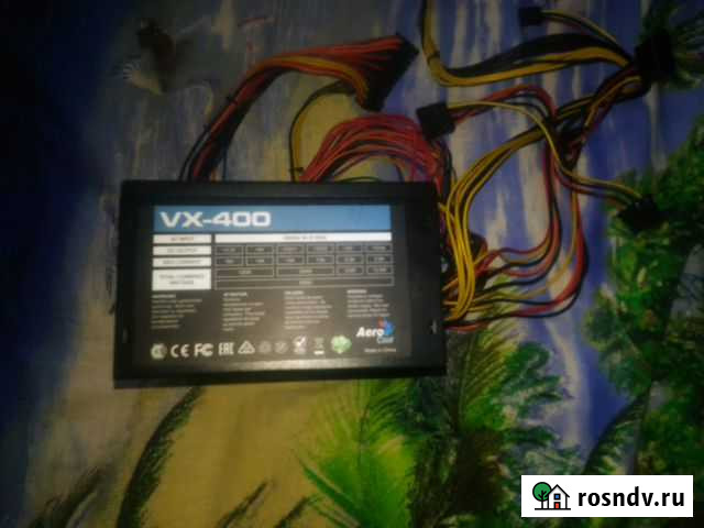 Блок питания 400w Aerocool Vx-400 (VX-400) Калуга - изображение 1