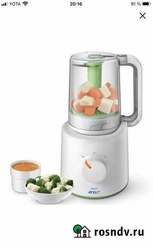 Блендер-пароварка Philips SCF87022 Апатиты - изображение 1