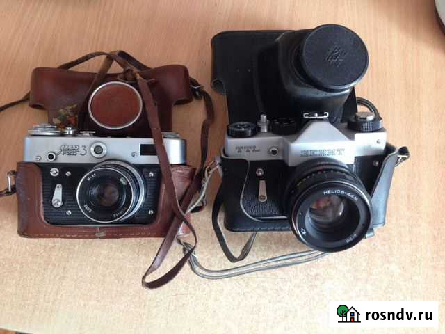 Плёночные фотоаппараты: Зенит TTL и фэд3 Самара - изображение 1
