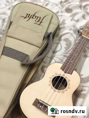 Укулеле flight dus 320 sp/zeb Волжский - изображение 1