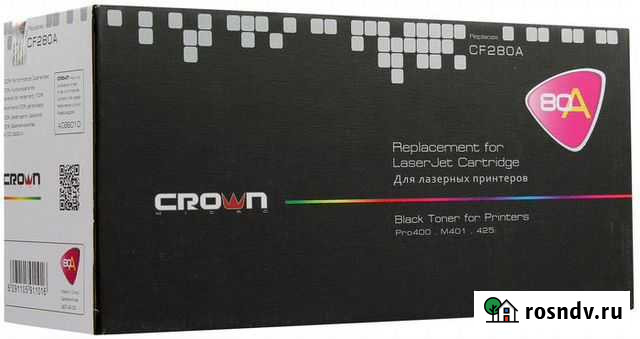 Картридж crown cmcf280A Геленджик - изображение 1
