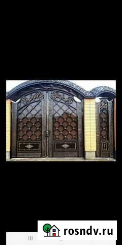 Ворота кованные Алагир - изображение 1