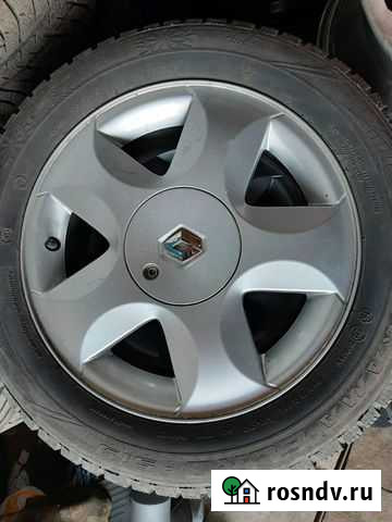 Зима на литых дисках Рено р15 Магнитогорск - изображение 1