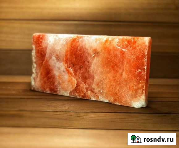 Плитка из гималайской соли с натуральной стороной Стерлитамак - изображение 1