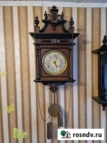 Часы настенные дореволюционные с боем Березовский - изображение 1