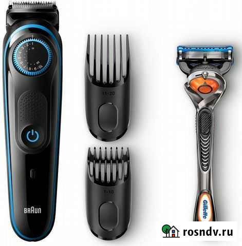 Триммер Braun BT5042+бритва Gillette Курган - изображение 1