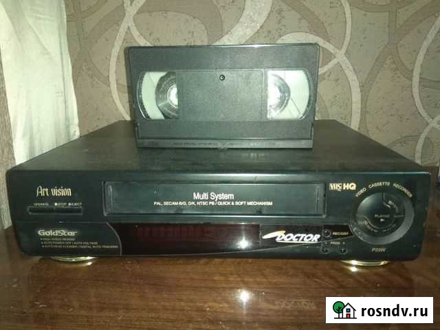 Видеомагнитофон GoldStar в нерабочем состоянии Тула - изображение 1