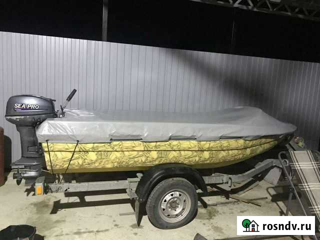Лодка+мотор+прицеп Краснодар - изображение 1