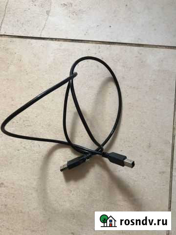 Кабель USB 2.0 - ambm, для принтера, сканера и т.д Владивосток - изображение 1