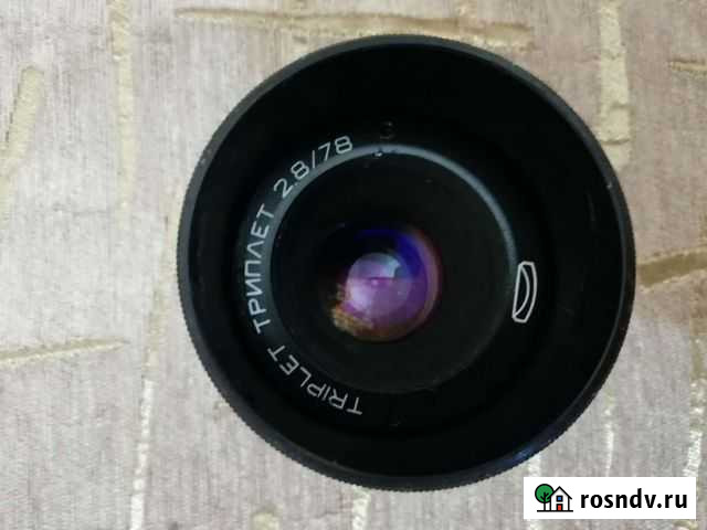 Объектив триплет 2,8/78 Керчь - изображение 1