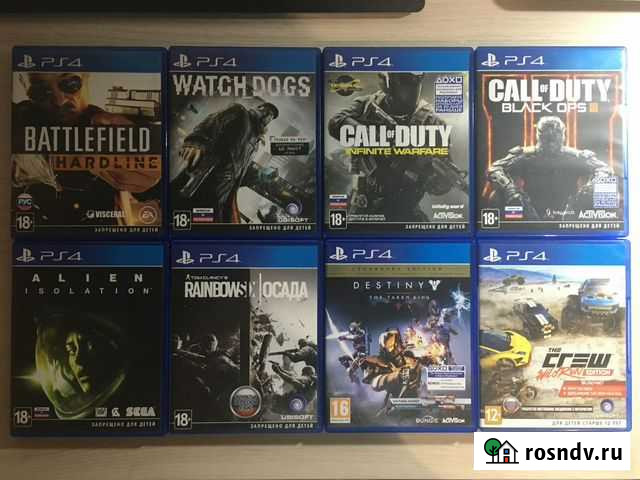 Игры для PlayStation 4 Евпатория - изображение 1