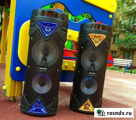 Колонка Портативная 58 см с микрофоном Белгород - изображение 1