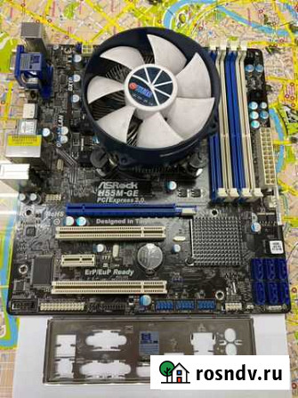 Intel Core i3 Socket 1156 + Плата + Кулер Грозный - изображение 1