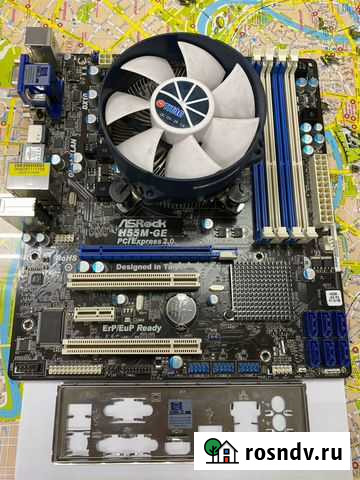 Intel Core i3 Socket 1156 + Плата + Кулер Грозный - изображение 1