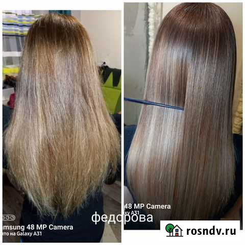 Кератиновое выпрямление ботокс Строитель - изображение 1