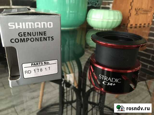 Шпуля Shimano 16 Stradic Ci4+ 4000 Аксай - изображение 1