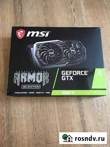 Видеокарта gtx 1660 ti Старый Оскол - изображение 1