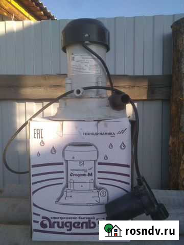 Водяной насос агидель почти новый, продаётся за не Бичура - изображение 1